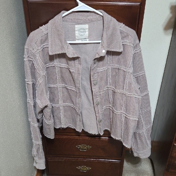 Stoosh Jackets & Blazers - Corduroy Button-Down Jacket